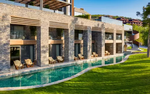 LUJO BODRUM - INDIGO CLUBBER TERRACE ROOM EXTERIOR